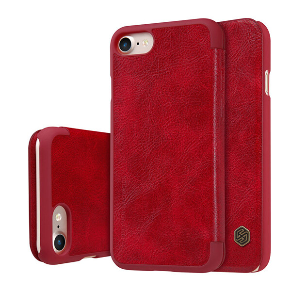 

Кожаный чехол (книжка) Nillkin Qin Series для Apple iPhone 7 plus / 8 plus (5.5") Черный