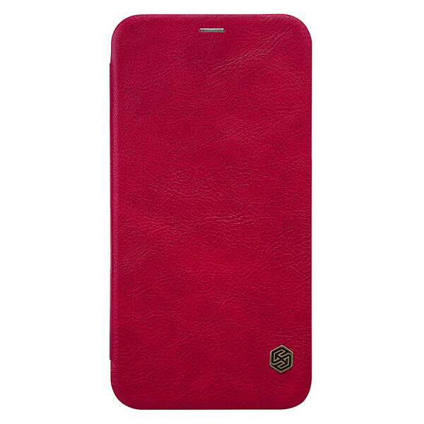 

Кожаный чехол (книжка) Nillkin Qin Series для Apple iPhone XR (6.1") Коричневый