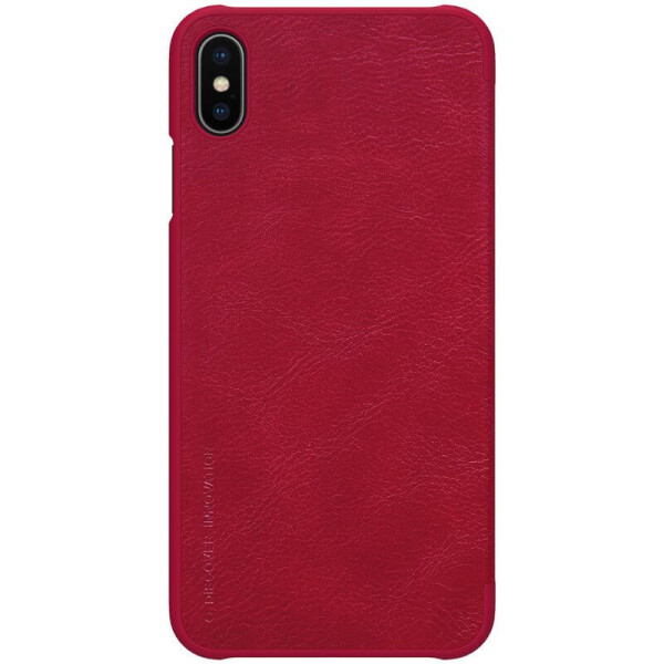 

Кожаный чехол (книжка) Nillkin Qin Series для Apple iPhone XS Max (6.5") Черный