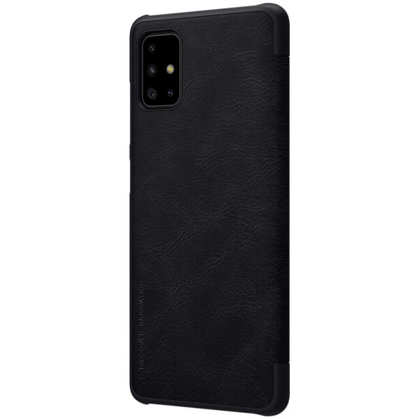 

Кожаный чехол (книжка) Nillkin Qin Series для Samsung Galaxy A70 (A705F) Коричневый