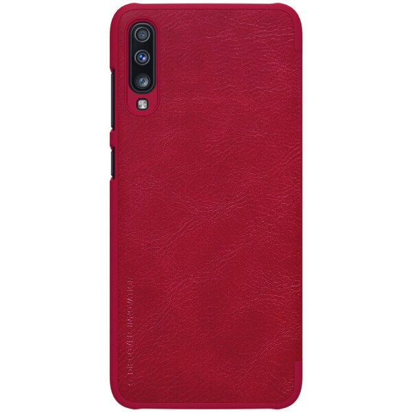 

Кожаный чехол (книжка) Nillkin Qin Series для Samsung Galaxy A70 (A705F) Черный