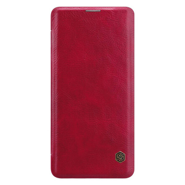

Кожаный чехол (книжка) Nillkin Qin Series для Samsung Galaxy S10 Черный