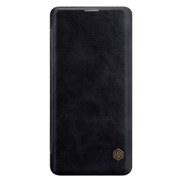 

Кожаный чехол (книжка) Nillkin Qin Series для Samsung Galaxy S10+ Красный