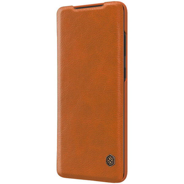 

Кожаный чехол (книжка) Nillkin Qin Series для Samsung Galaxy S20+ Красный