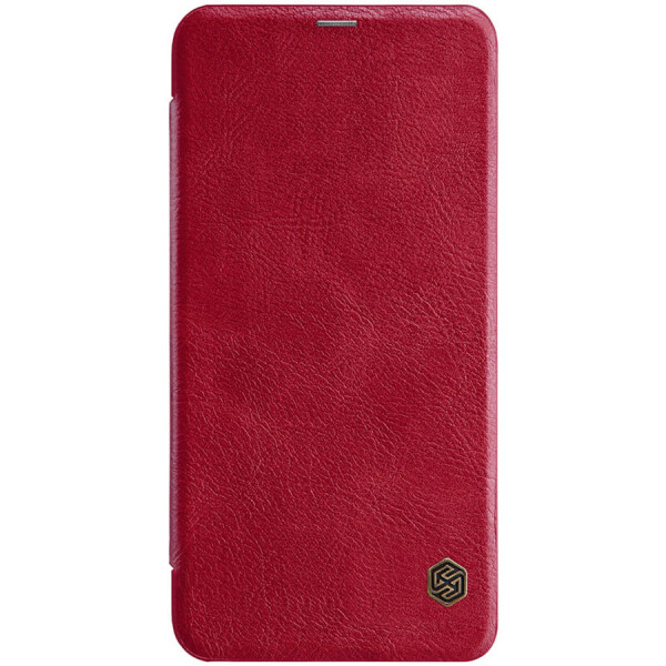 

Кожаный чехол (книжка) Nillkin Qin Series для Xiaomi Redmi Note 8 Черный