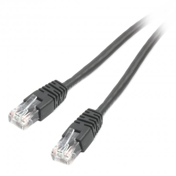 

Патч-корд Cablexpert PP6U-5M/BK, UTP, категория. 6, литой, 50u "штекер с защелкой, 5 м, черный (PP6U-5M/BK)