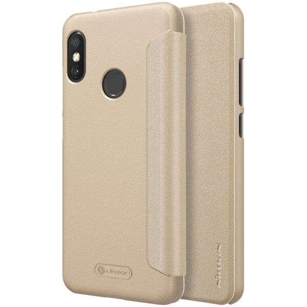

Кожаный чехол (книжка) Nillkin Sparkle Series для Xiaomi Mi CC9 / Mi 9 Lite Бирюзовый