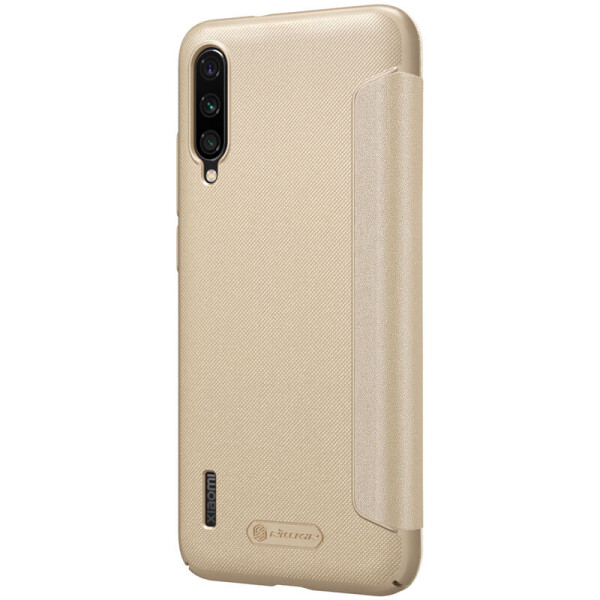 

Кожаный чехол (книжка) Nillkin Sparkle Series для Xiaomi Mi CC9 / Mi 9 Lite Черный