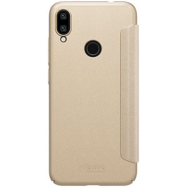 

Кожаный чехол (книжка) Nillkin Sparkle Series для Xiaomi Redmi Note 7 / Note 7 Pro / Note 7s Черный