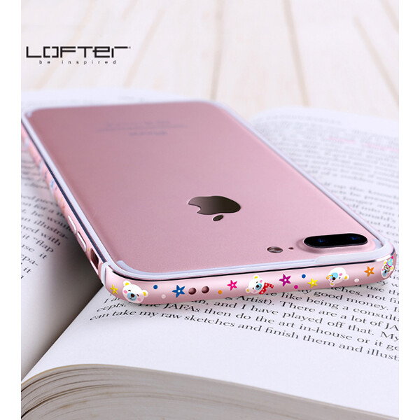 

Металлический бампер Lofter Cutie Series для Apple iPhone 7 plus / 8 plus (5.5") Пингвин