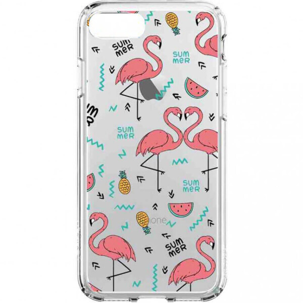 

Накладка Glue Case Фламинго для Apple iPhone X (5.8") / XS (5.8") Белый