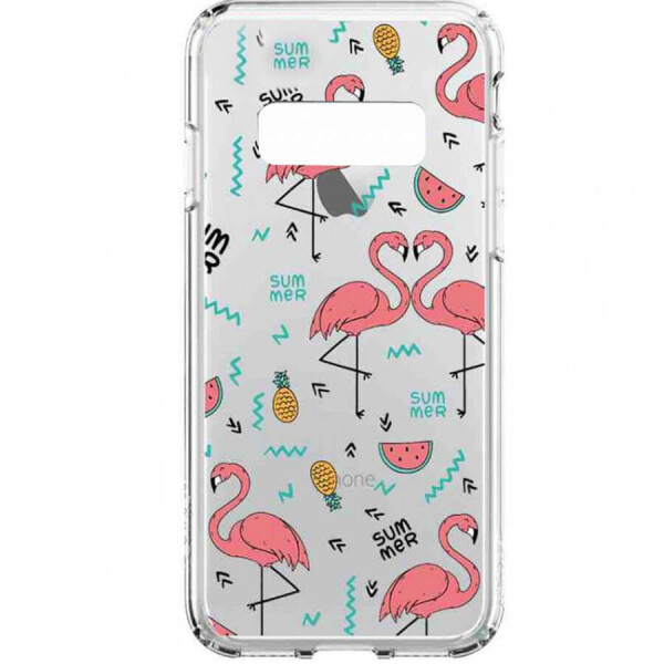 

Накладка Glue Case Фламинго для Samsung Galaxy S10 Зеленый