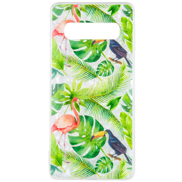 

Накладка Glue Case Фламинго для Samsung Galaxy S10e Зеленый
