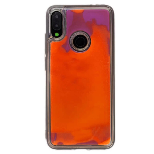 

Неоновый чехол Neon Sand glow in the dark для Xiaomi Redmi 7 Розовый