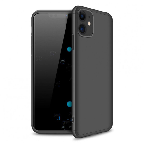 

Пластиковая накладка GKK LikGus 360 градусов для Apple iPhone 11 (6.1") Черный / Красный