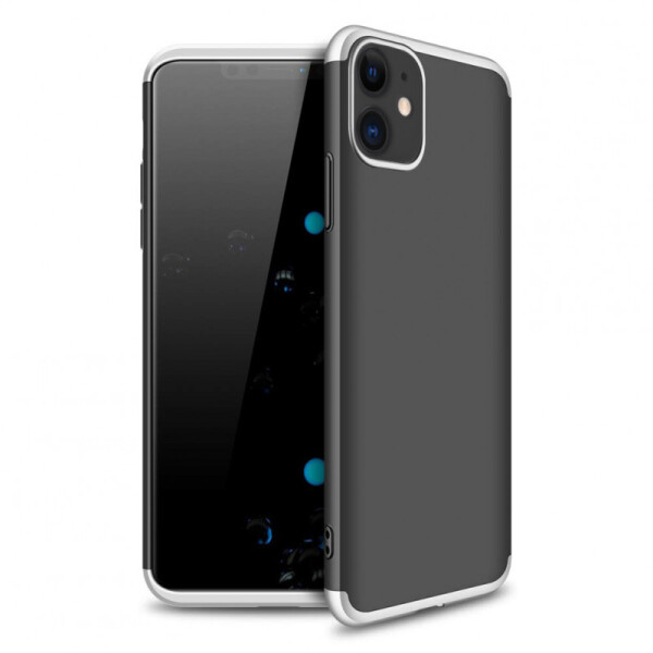 

Пластиковая накладка GKK LikGus 360 градусов для Apple iPhone 11 (6.1") Черный / Синий