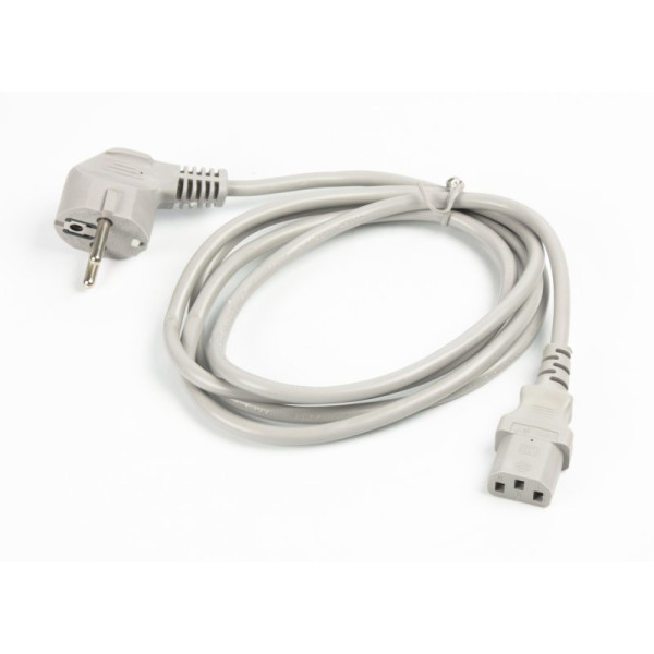 

Кабель силовой Cablexpert, CEE7/7-C13, длина 1.8 м, VDE, 3*0.75 мм кв. (PC-186-VDE-GR)