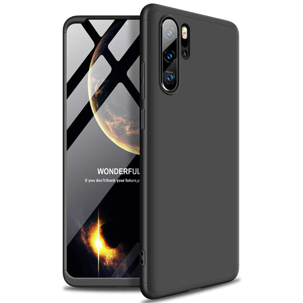 

Пластиковая накладка GKK LikGus 360 градусов для Huawei P30 Pro Черный