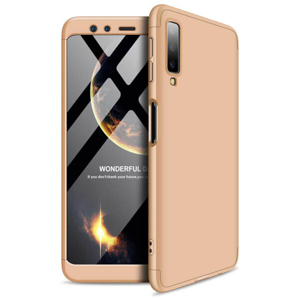 

Пластиковая накладка GKK LikGus 360 градусов для Samsung A750 Galaxy A7 (2018) Красный
