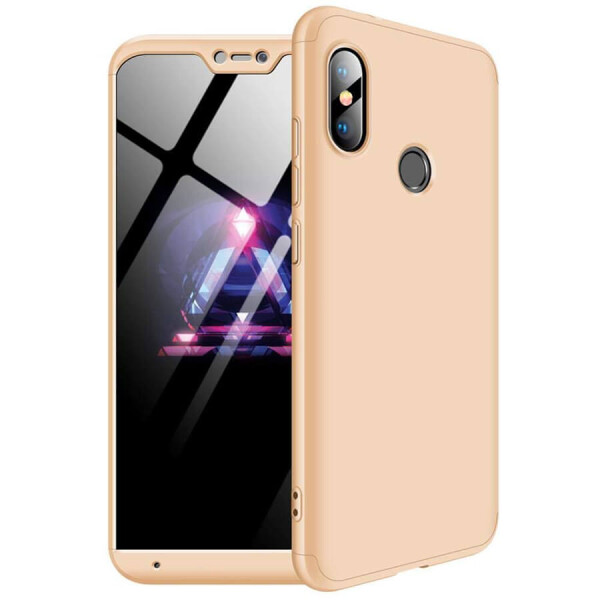

Пластиковая накладка GKK LikGus 360 градусов для Xiaomi Mi A2 Lite / Xiaomi Redmi 6 Pro Красный