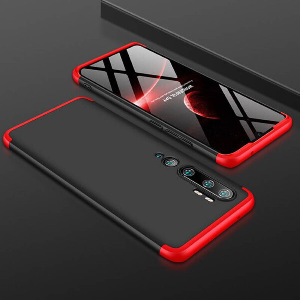 

Пластиковая накладка GKK LikGus 360 градусов для Xiaomi Mi Note 10 / Note 10 Pro / Mi CC9 Pro Черный / Красный