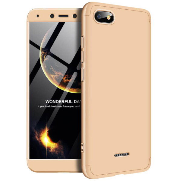 

Пластиковая накладка GKK LikGus 360 градусов для Xiaomi Redmi 6A Красный