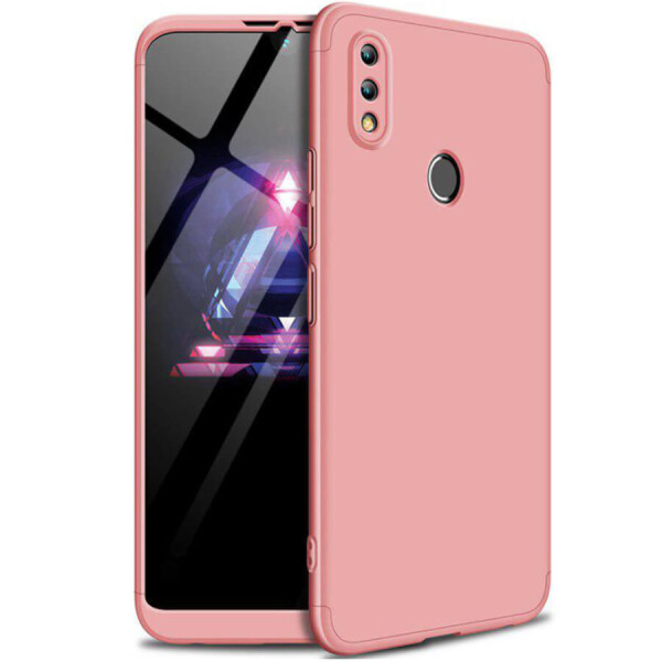

Пластиковая накладка GKK LikGus 360 градусов для Xiaomi Redmi 7 Розовый / Rose Gold