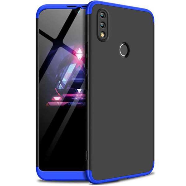 

Пластиковая накладка GKK LikGus 360 градусов для Xiaomi Redmi 7 Черный / Синий