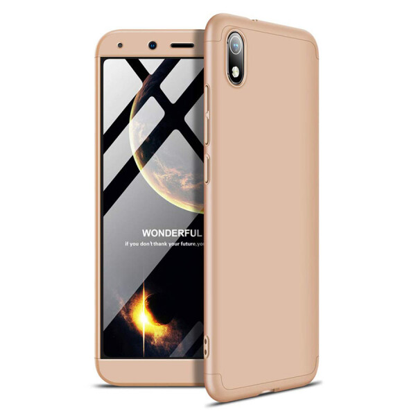 

Пластиковая накладка GKK LikGus 360 градусов для Xiaomi Redmi 7A Золотой