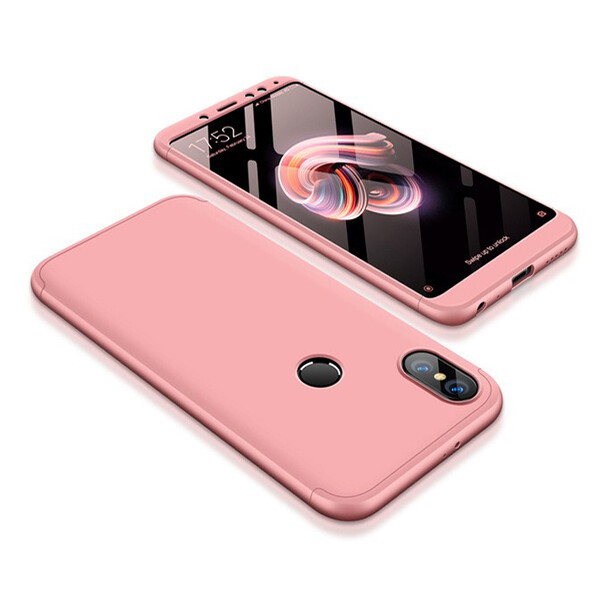 

Пластиковая накладка GKK LikGus 360 градусов для Xiaomi Redmi Note 5 Pro / Note 5 (DC) Синий