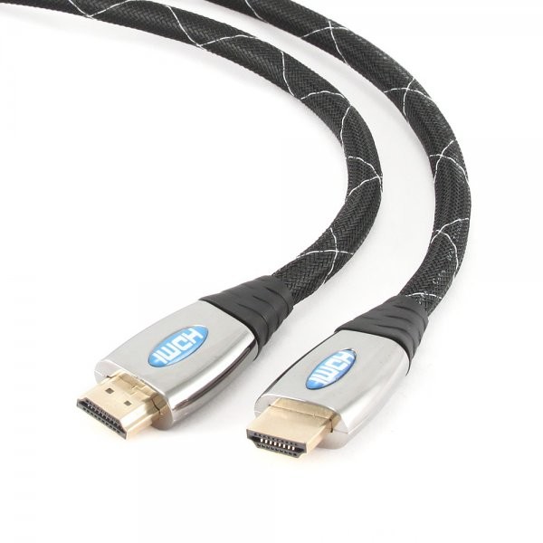 

Кабель Cablexpert premium HDMI V.1.4, с позолочен. коннектор, 4.5 (CCP-HDMI4-15)