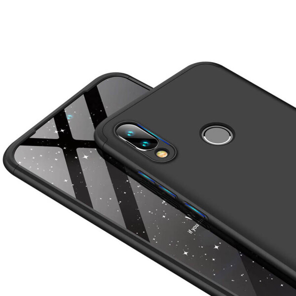 

Пластиковая накладка GKK LikGus 360 градусов для Xiaomi Redmi Note 7 / Note 7 Pro / Note 7s Черный / Золотой