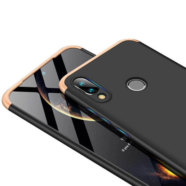 

Пластиковая накладка GKK LikGus 360 градусов для Xiaomi Redmi Note 7 / Note 7 Pro / Note 7s Черный / Красный