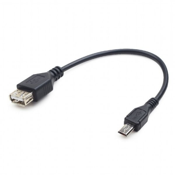 

Кабель Cablexpert OTG USB2.0, A-мама/miсro B-папа, 0.15 м (A-OTG-AFBM-03)