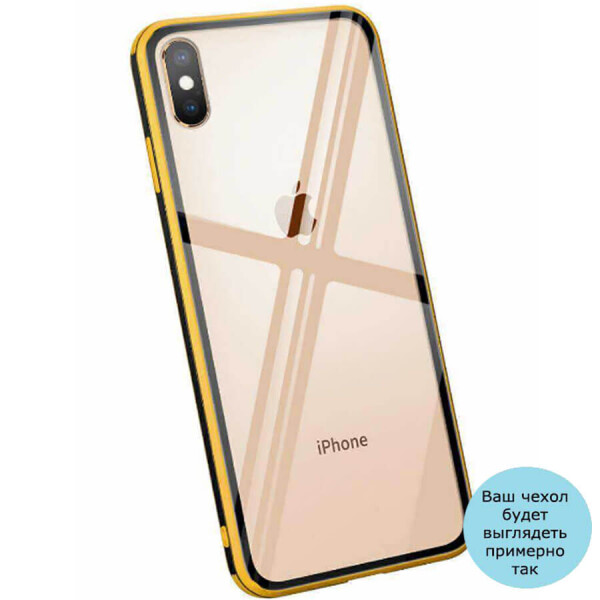 

Прозрачный TPU+PC чехол Epic с цветным бампером для Apple iPhone 11 (6.1") Красный