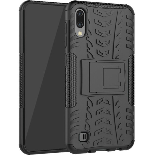 

Противоударный двухслойный чехол Shield для Samsung Galaxy A20 / A30 с подставкой Красный