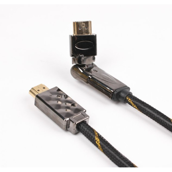

Кабель Viewcon HDMI-HDMI 3м., M/M, v1.4, поворотный (VD516-3M)