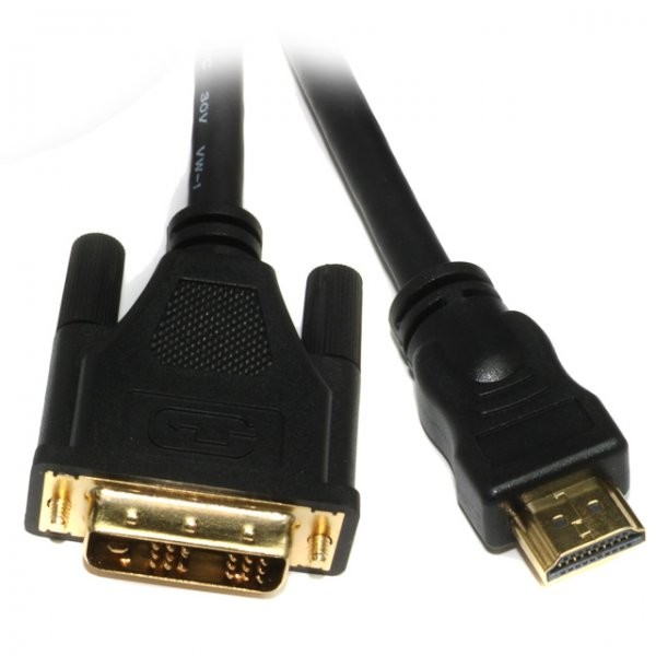 

Кабель Viewcon HDMI-DVI (18+1) 5м., M/M, в блистере (VD066-5M)