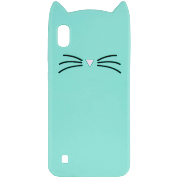 

Силиконовая накладка 3D Cat для Samsung Galaxy A10 (A105F) Красный