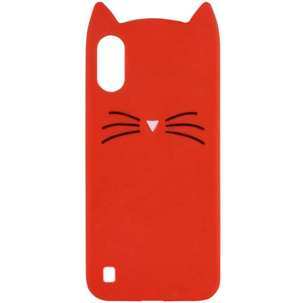 

Силиконовая накладка 3D Cat для Samsung Galaxy A10 (A105F) Розовый
