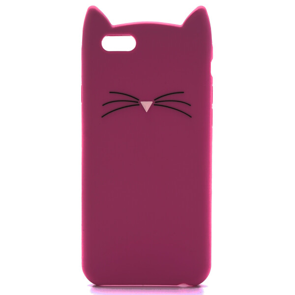 

Силиконовая накладка 3D Cat для Samsung Galaxy A70 (A705F) Розовый