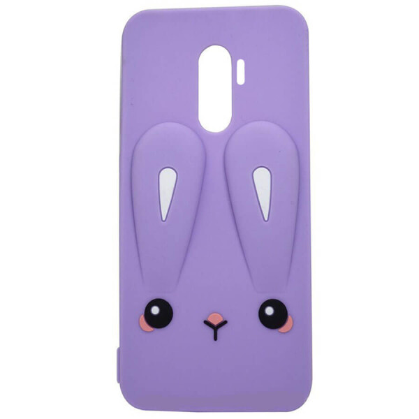 

Силиконовая накладка 3D Child Bunny для Xiaomi Redmi Note 8 Pro Черный