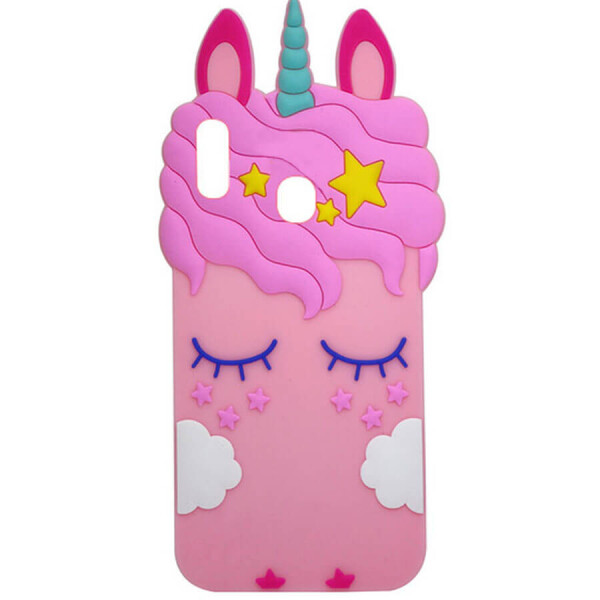 

Силиконовая накладка 3D Little Unicorn для Samsung Galaxy A50 (A505F) / A50s / A30s Бирюзовый, Единорог