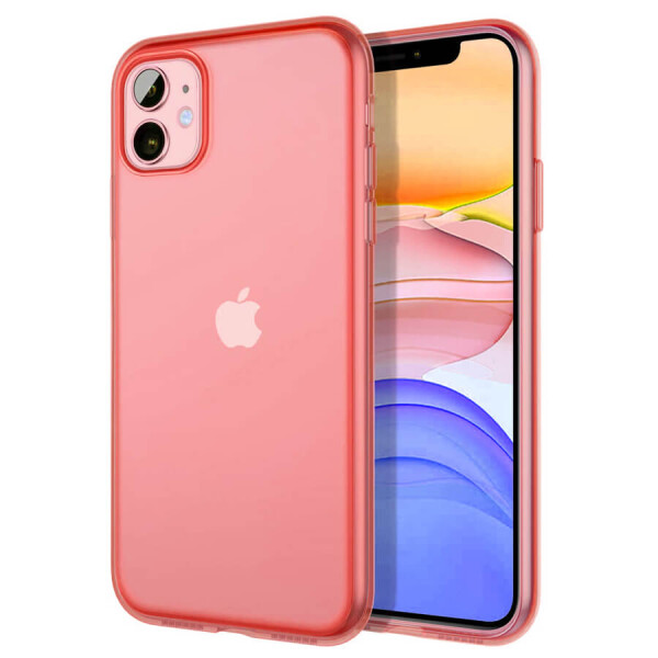 

Силиконовый матовый полупрозрачный чехол для Apple iPhone 11 (6.1") Матовый / Matte