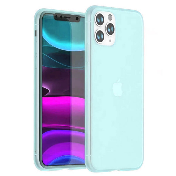 

Силиконовый матовый полупрозрачный чехол для Apple iPhone 11 Pro Max (6.5") Желтый / Yellow