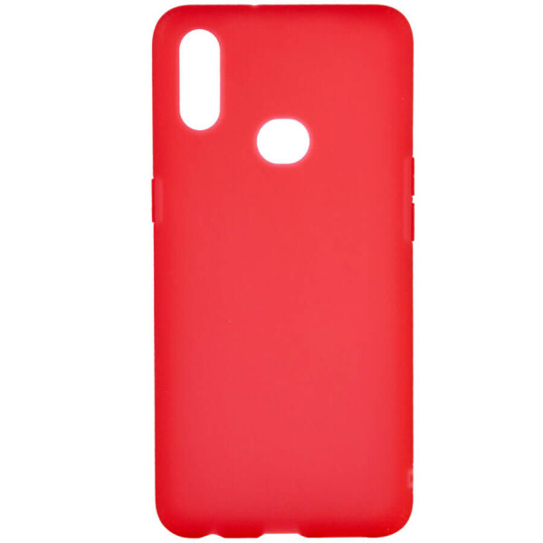 

Силиконовый матовый полупрозрачный чехол для Samsung Galaxy A10s Красный / Red