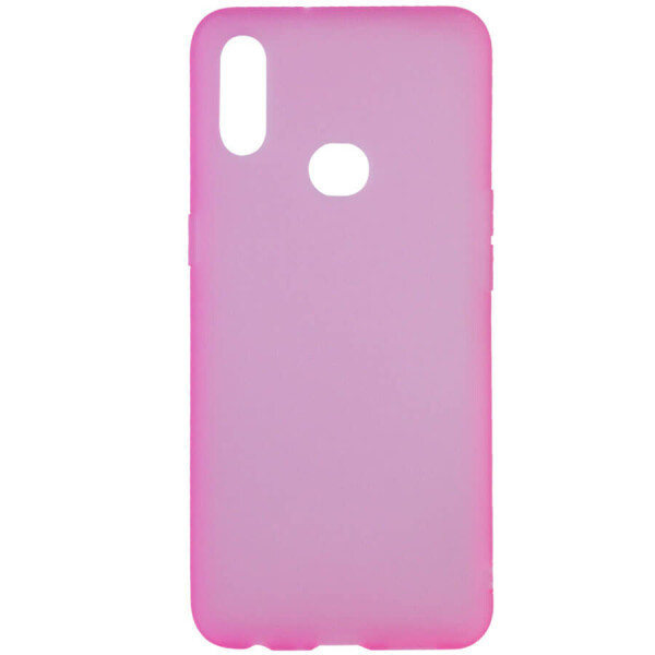 

Силиконовый матовый полупрозрачный чехол для Samsung Galaxy A10s Розовый / Pink