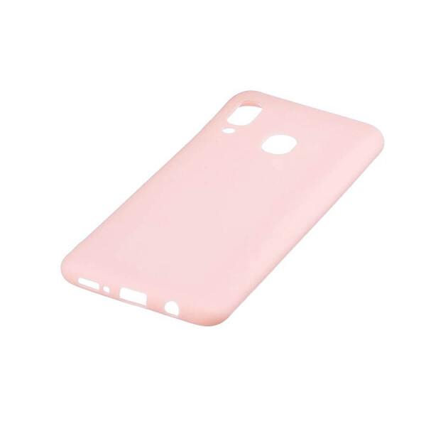 

Силиконовый чехол Candy для Samsung Galaxy A20 / A30 Розовый
