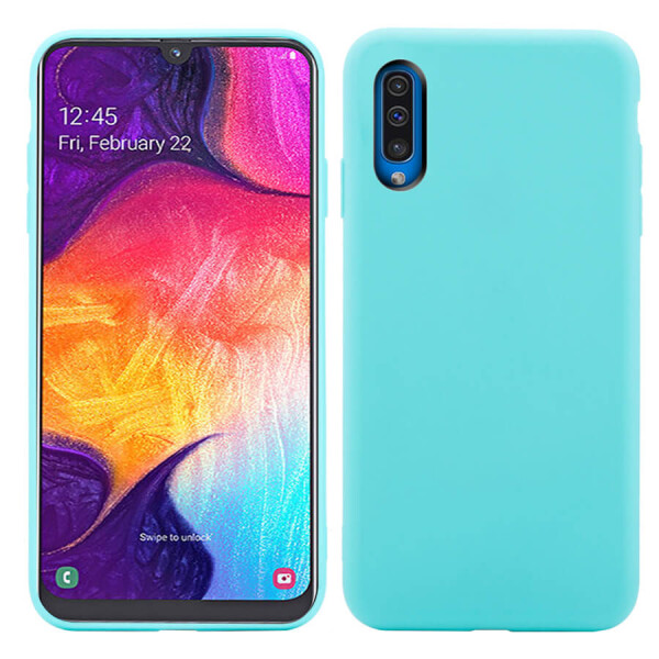

Силиконовый чехол Candy для Samsung Galaxy A50 (A505F) / A50s / A30s Бирюзовый