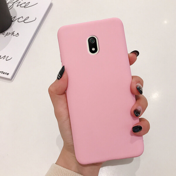 Акція на Силиконовый чехол Candy для Xiaomi Redmi 8a Розовый від Allo UA